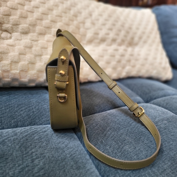 Marc Jacobs Mini Rider Olive Crossbody Bag.. - Picture 3 of 13